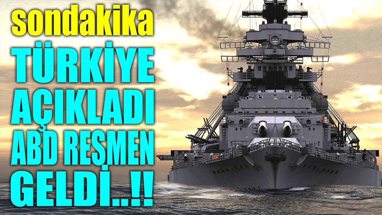 TÜRKİYE ÇOK KRİTİK AÇIKLAMA..!! ABD GELDİ..