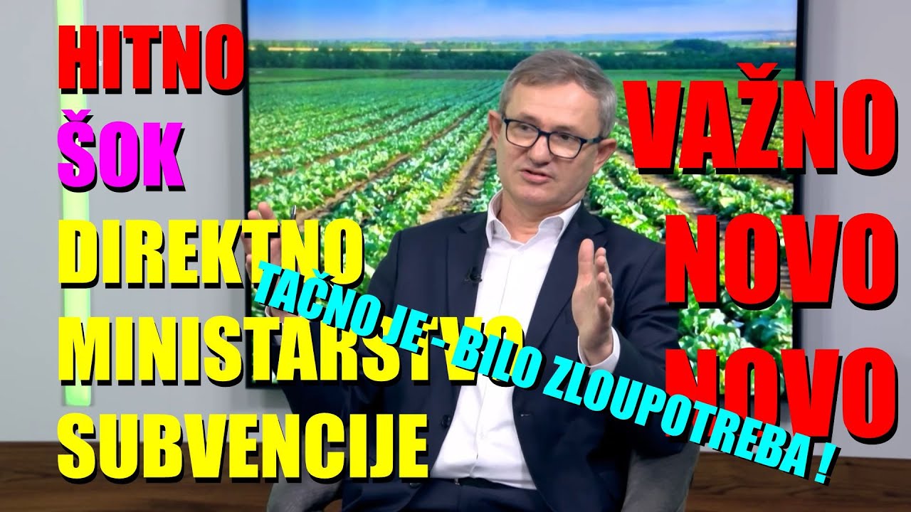 HITNO!  ODGOVORI MINISTRA 1 - šta je sa PRAVDANJEM RAČUNA - plan za 2026 - KAZNE - ŠTA ostaje ...