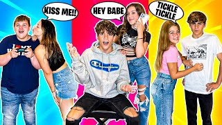 LAST TO STOP IGNORING THEIR GIRLFRIEND WINS $10,000 **Couples Challenge* 😂😬I NICK BENCIVENGO