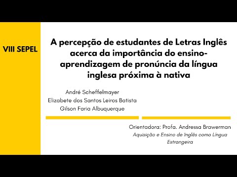 Vídeo: Como pronunciar apercepção em inglês?