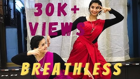 Breathless Dance Cover | Shankar Mahadevan | Nrityasaara | Bharatnatyam Fusion Dance