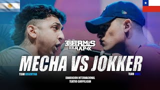 JOKKER vs MECHA: EXHIBICIÓN ENFERMOS DEL RAP - CHILE VS ARGENTINA