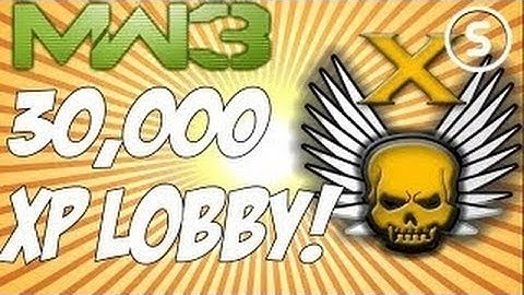 MW3 xp lobby!!! (Ps3)