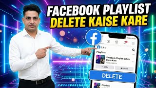 How To Delete Playlist On Facebook Page || Facebook Per Playlist Kaise Delete Kare 