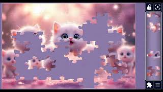 Cute cats 😻😍//Cartoon jigsaw puzzle 🧩💕💞✨⭐😎💥😎🧩😍 screenshot 3
