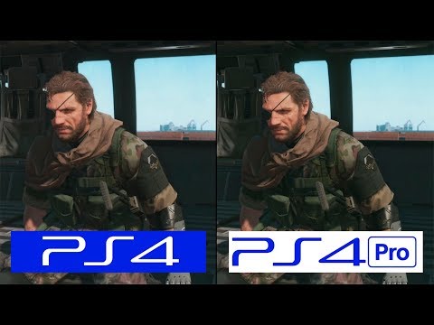 Видео: Что на самом деле делает патч Metal Gear Solid 5 PS4 Pro?