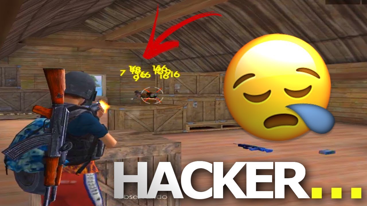 DANO INFINITO?!? ENCONTREI O HACKER MAIS ABSURDO DO FREE FIRE! 