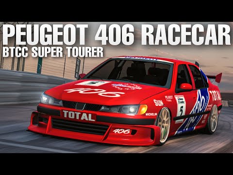 Easy Peugeot 406 BTCC SuperTourer Race Livery | Car Parking Multiplayer