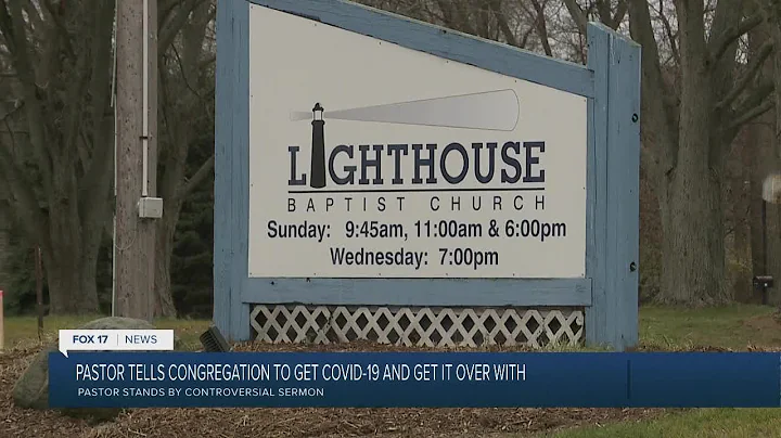 Pastor tells congregation to get COVID and get it overwith