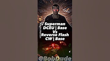 Superman vs Reverse Flash (Both Live Action)