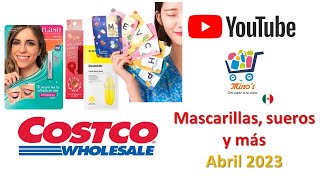 Mascarillas sueros y mas, Costco Abril 2023