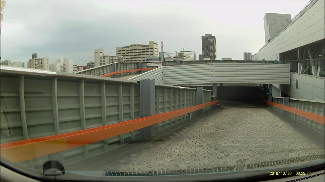 エビスタ西宮 立体駐車場 阪神西宮駅前 出口 Youtube