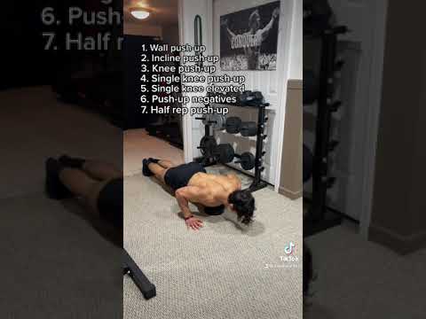 7 Easy Progressions To Help You Learn The PUSH-UP!