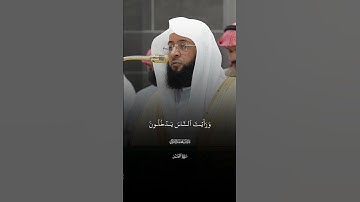 إِذَا جَاۤءَ نَصۡرُ ٱللَّهِ وَٱلۡفَتۡحُ |سورة النصر |فضيله الشيخ بدر التركي & تلاوه خاشعه ارح قلبك