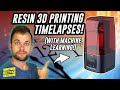 Resin 3D Printing Time Lapses with MACHINE LEARNING! (Elegoo Mars 3 Review, AI Flowframes Tutorial)