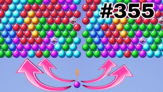 How Is This Possible Bubble Shooter Level #[355 ] 😱