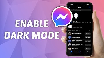 How to Enable Dark Mode on Messenger (2025 UPDATE)