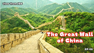 The Great Wall of China: An ancient architectural marvel winding through the Chinese countryside.