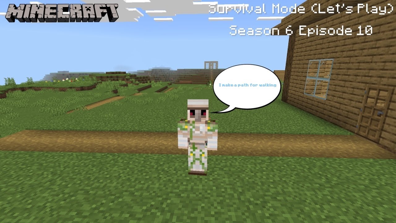 Season 6 Episode 10 Minecraft Let's Play (Survival mode) - YouTube