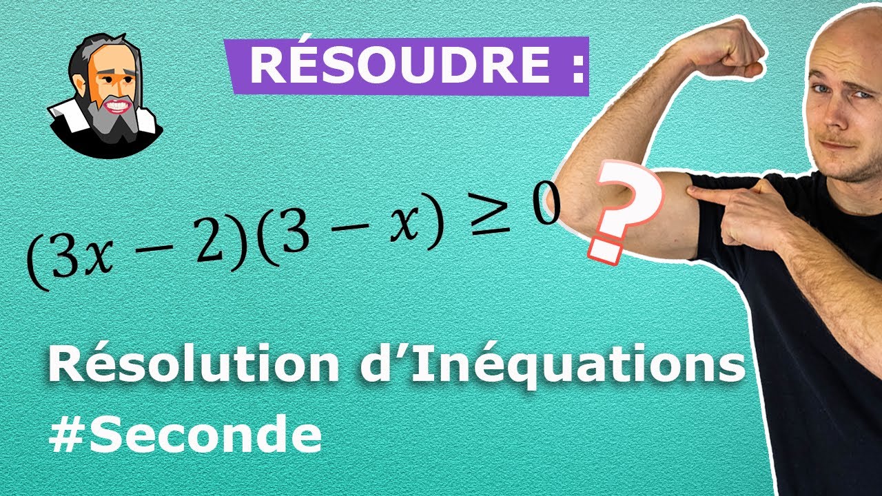 Résoudre une INÉQUATION avec PRODUIT de fonctions - Exercice Corrigé - Seconde