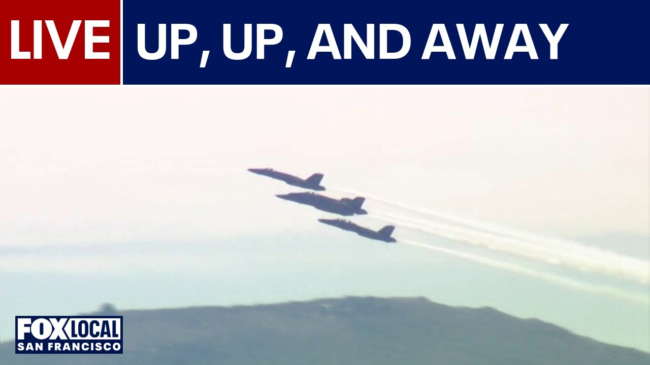 LIVE: Blue Angels over San Francisco Bay