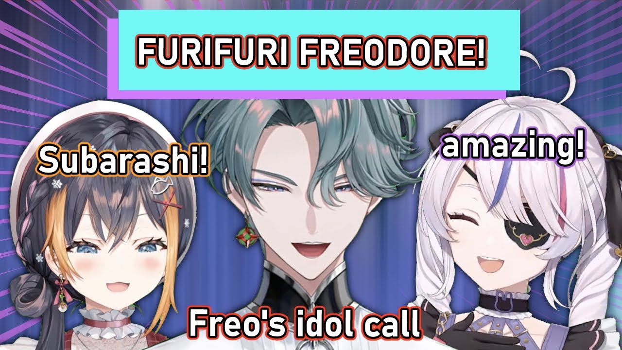 Maria and Petra fangirling at Freo's cute noises