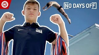 14-Year-Old Does INSANE Diving Tricks | No Days Off