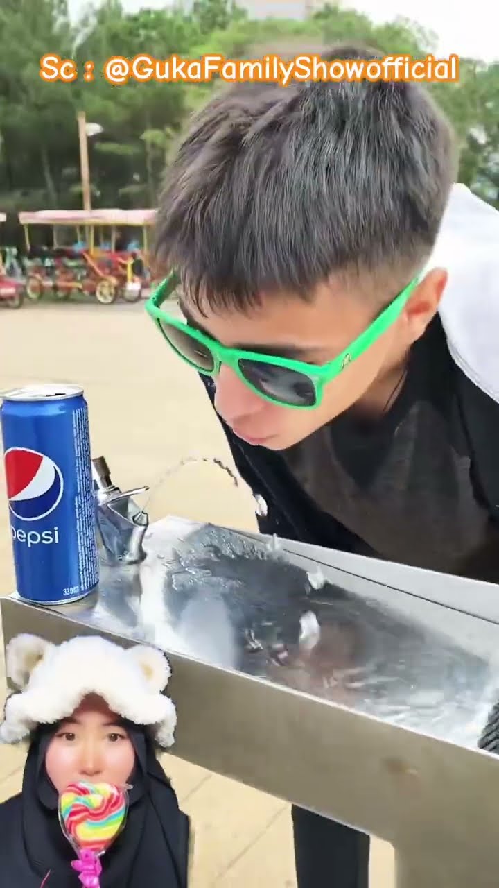 SERAM ADA HANTU COLA ⁉️? @GukaFamilyShowofficial #shorts #funny #dubbing