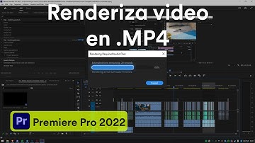 Cómo renderizar l Exportar videos en MP4 Premiere Pro 2022