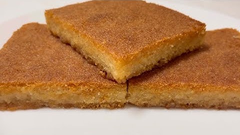 Egyptian Semolina Dessert (Basbousa) | Delicious & Easy | Without Eggs, Flour or Oil