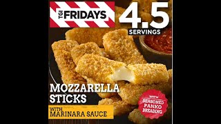 Air Fryer Frozen Mozzarella Sticks | TGIF Friday Mozzarella Sticks