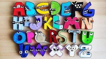 Cool Craft | Paper Alphabet Lore A-Z | Big Compilation