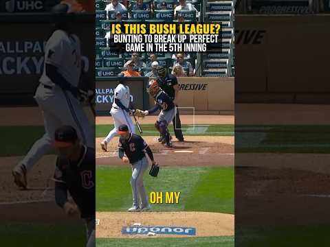Is this a "Baseball Crime"? Or just good baseball? Gavin Williams was perfect with 1 out in the 5th