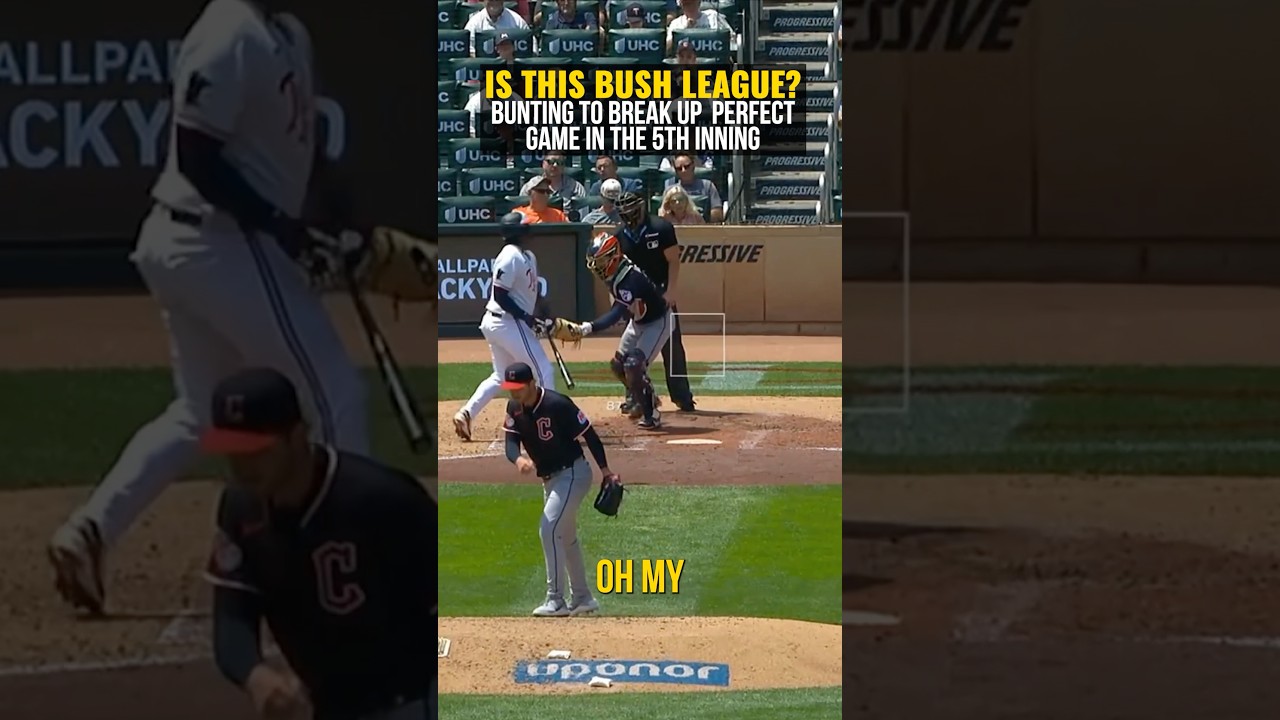 Is this a "Baseball Crime"? Or just good baseball? Gavin Williams was perfect with 1 out in the 5th