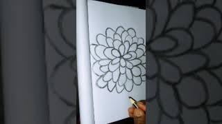 🌸🌻🌼How to Draw Flower 🌻🌸🌼 In Pencil Drawing | Pencil ✏ Drawing