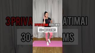Nagi, mielos damos, ar atliekate šiuos pratimus?👯‍♀️ #sportas #treniruotes