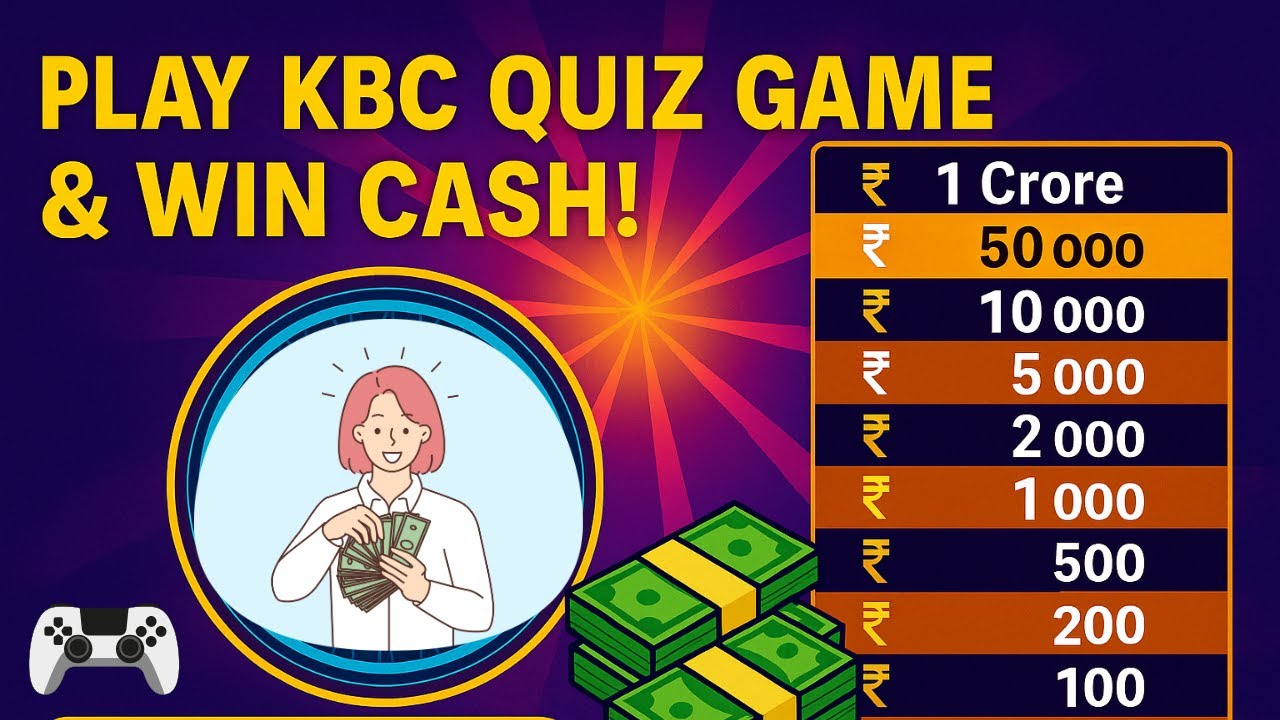KBC QUIZ GAME 2026 | 🎮 Play Online Free & Win a Virtual Crore! 💰