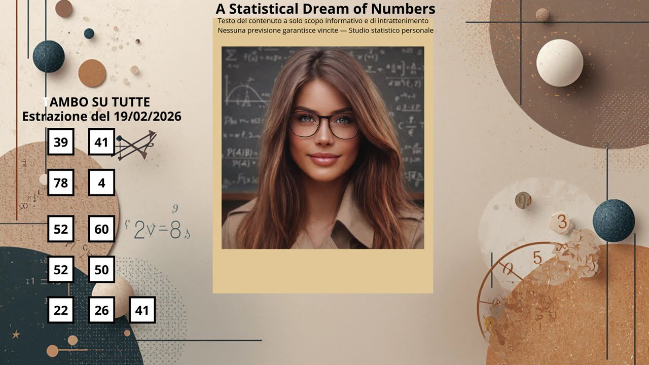 A Statistical Dream of Numbers 18