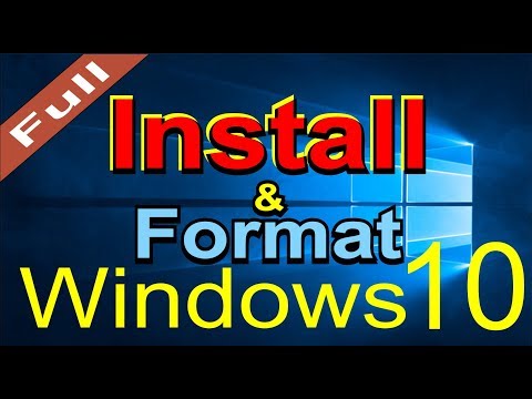 How to install Windows 10 64 Bit from usb/dvd in hindi