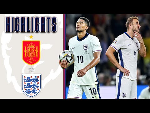 Late Heartbreak For The Three Lions Spain V England UEFA Euros 2024 Highlights 