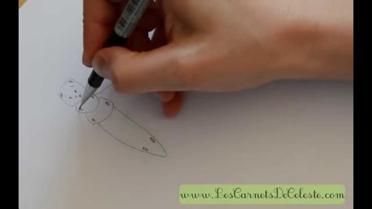 Comment dessiner une fourmi - YouTube