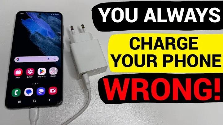 You Always Charge Your Phone WRONG, so Your Battery DIES FAST