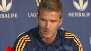Beckham Discusses Return to AC Milan, World Cup