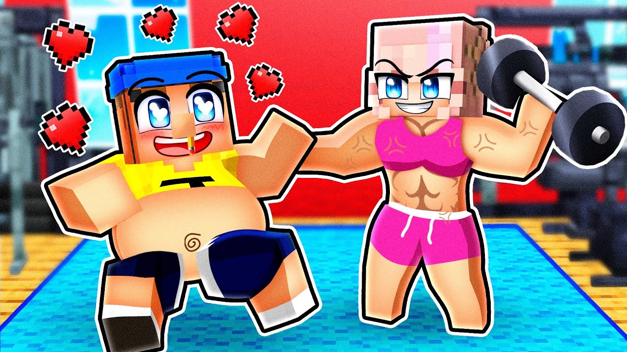 FAT And MUSCULAR FORBBIDEN Love In Minecraft!