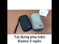 Trên tay túi đựng phụ kiện công nghệ gọn nhẹ nhất hiện nay