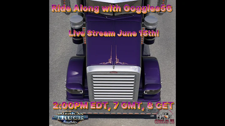 Ride Along with Goggles June 15th