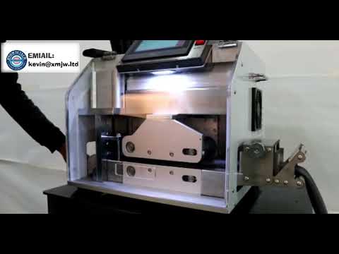 Gas Pipe Cutting Machine for Flat Metal Braid Wire Hose - 30mm Square Capacity