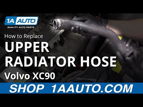 How to Replace Upper Radiator Hose 03-12 Volvo XC90