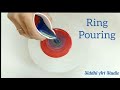 Acrylic Pouring | Easy Ring Swirl | Ring Pouring | Siddhi Art Studio