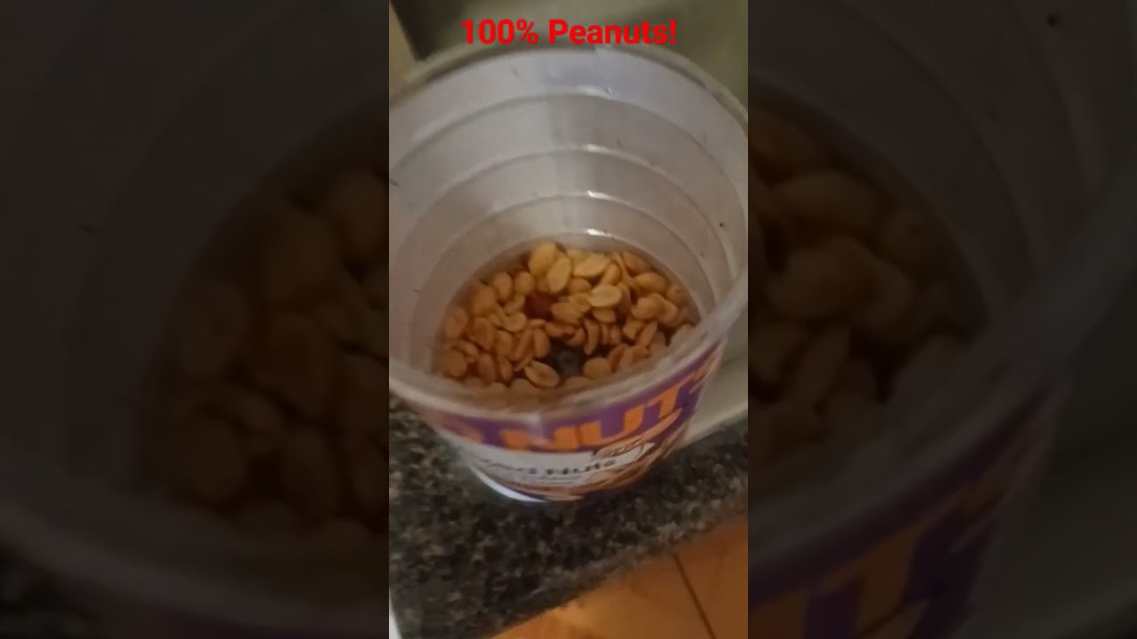 less than 100% Peanuts! 